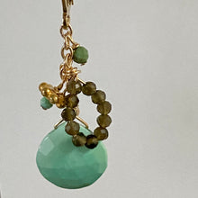 Load image into Gallery viewer, Turquoise + Chrysoberyl
